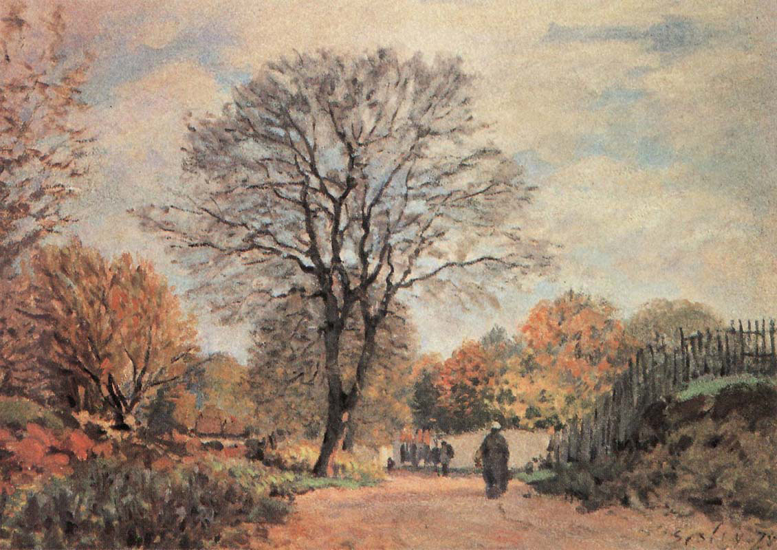 Road in Seine et Marne